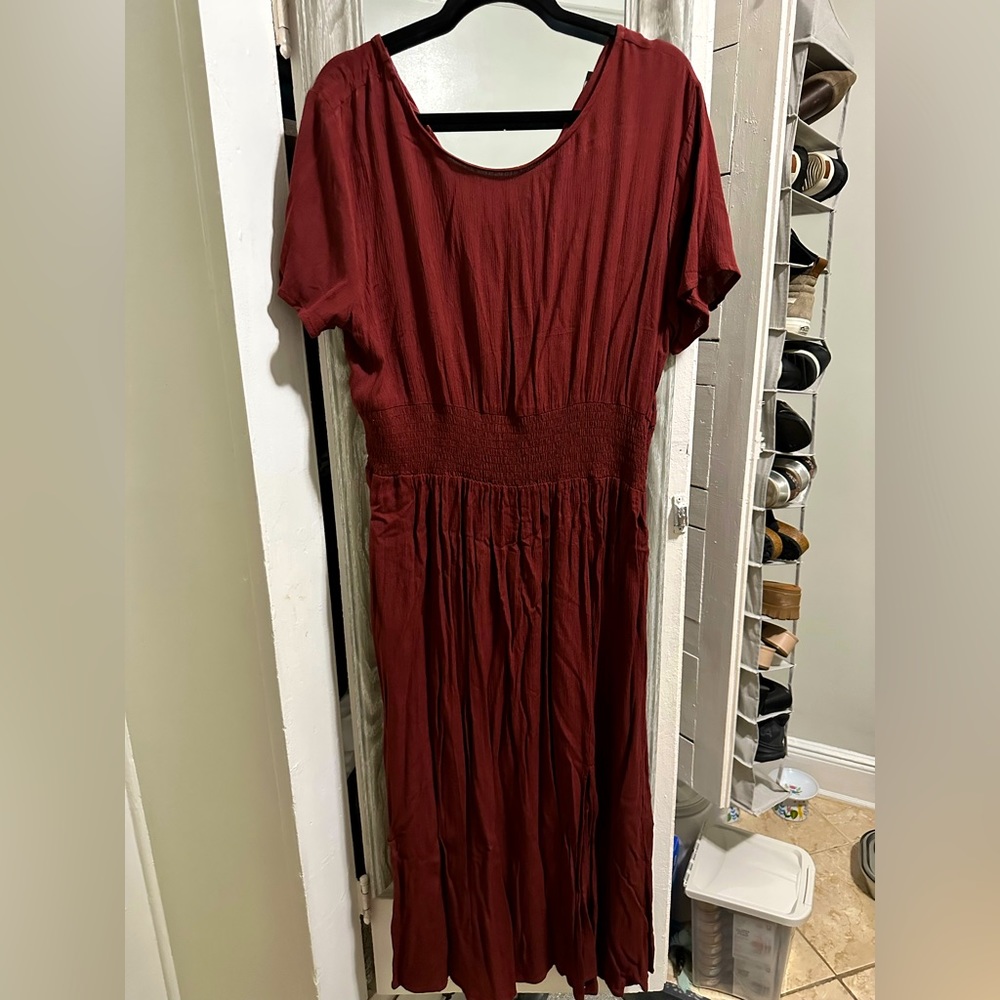 Black Tape Maxi Dress